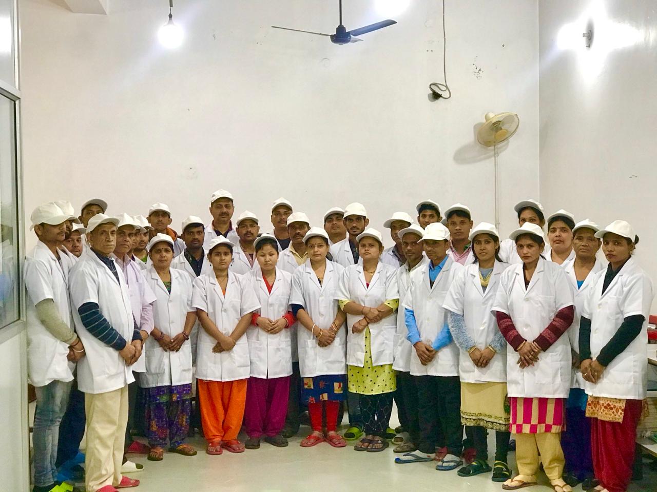 The Ripu Daman Graphics production team at the Delhi plant